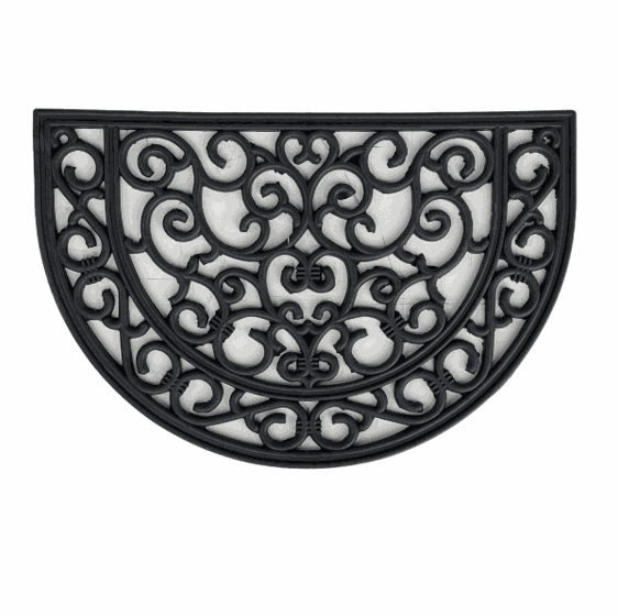 Decoratieve mat Halfrond matdirect.nl