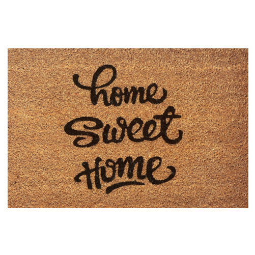 Kokosmat Home Sweet Home matdirect.nl