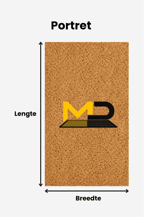 Promo Outdoor Logomat – Weerbestendige Logomat voor Buiten met Eigen Logo - matdirect.nl