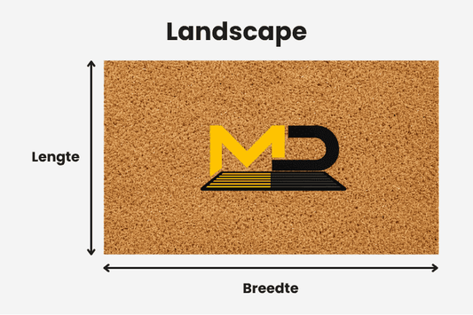 Promo Outdoor Logomat – Weerbestendige Logomat voor Buiten met Eigen Logo - matdirect.nl